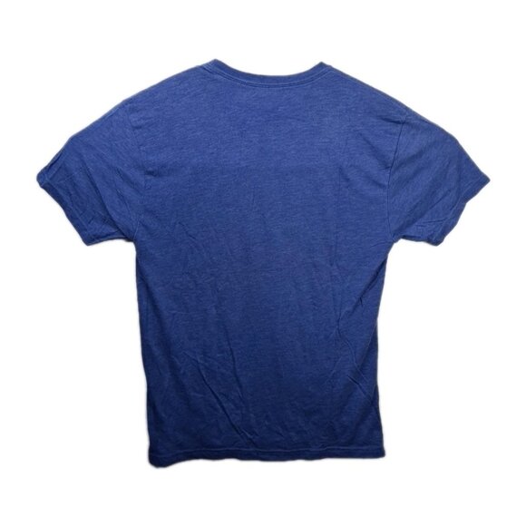 Reebok NHL Skate Logos T-Shirt Blue Men’s Tee Hockey Fan Apparel Size M - Picture 2 of 7